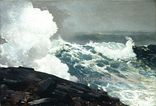 Northeaster réalisme marine peintre Winslow Homer Peintures à l'huile